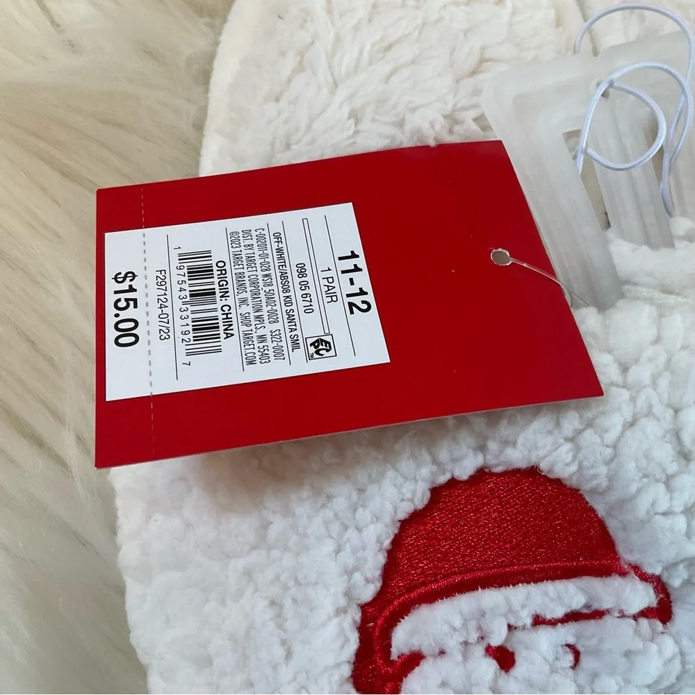Wondershop at Target Kids Holiday Slippers - NWT x2 - Size 11-12